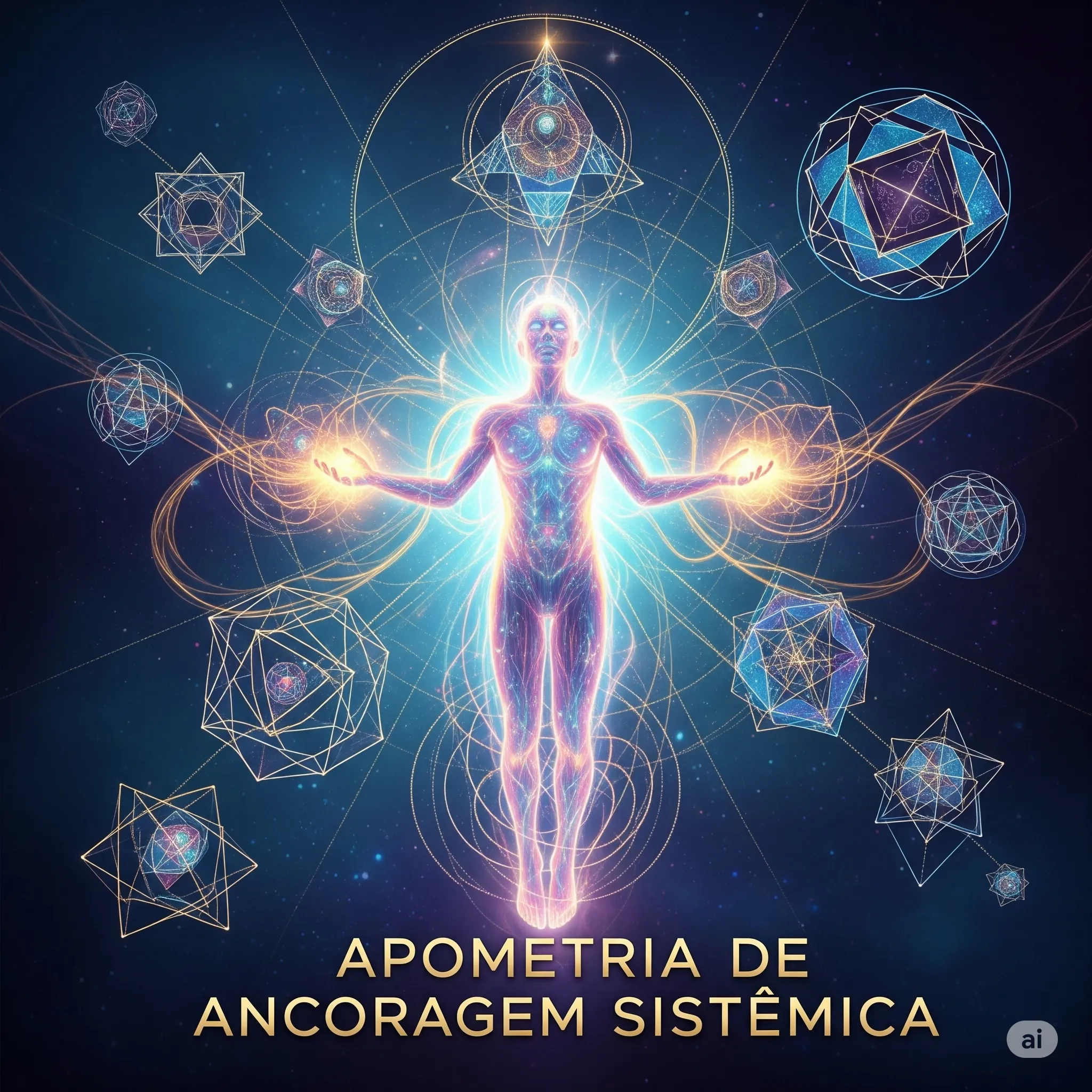 Representação visual da Apometria de Ancoragem Sistêmica