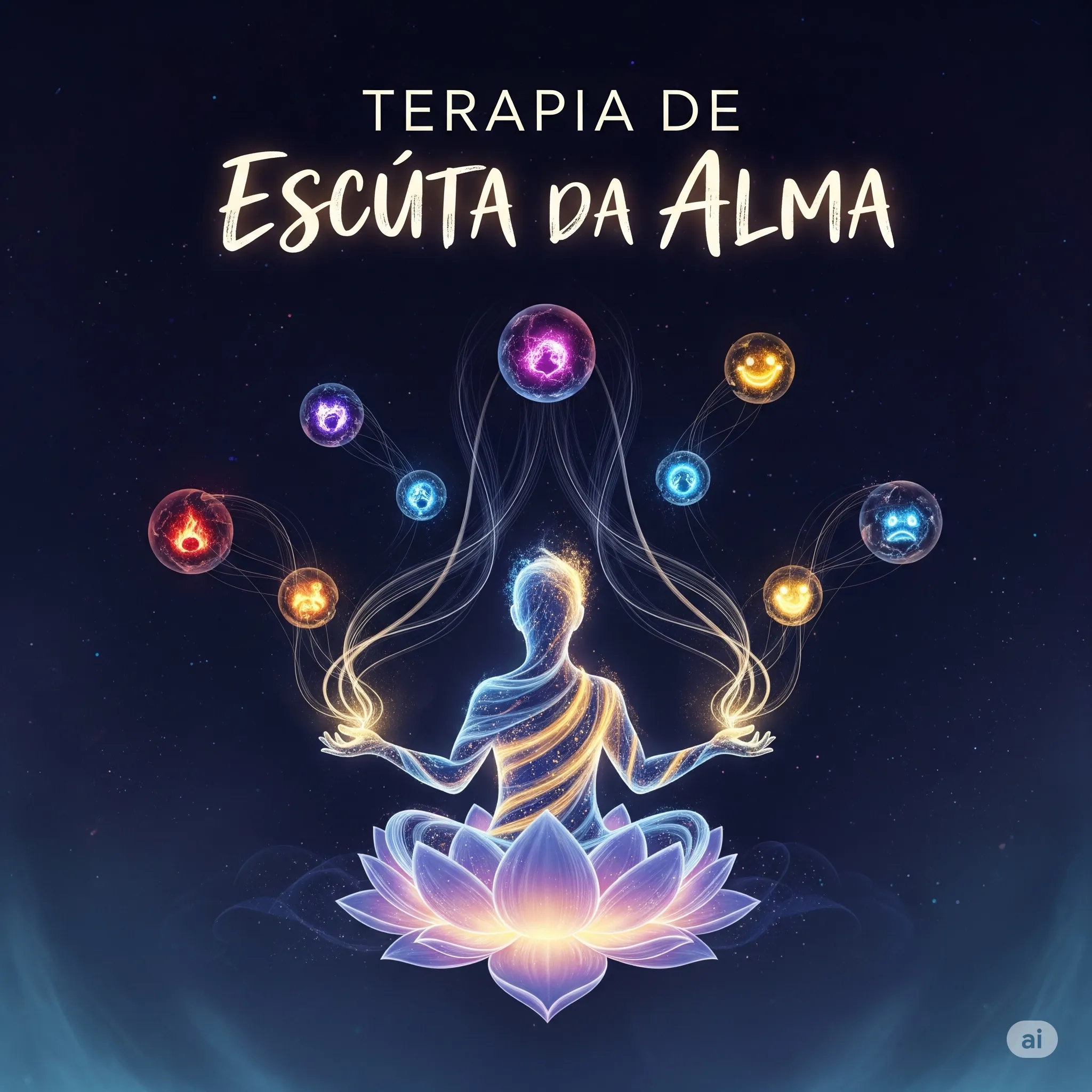 Representação visual de escuta e autoconhecimento